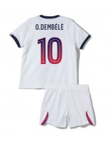 Paris Saint-Germain Ousmane Dembele #10 Bortedraktsett Barn 2026-27 Korte ermer (+ bukser)